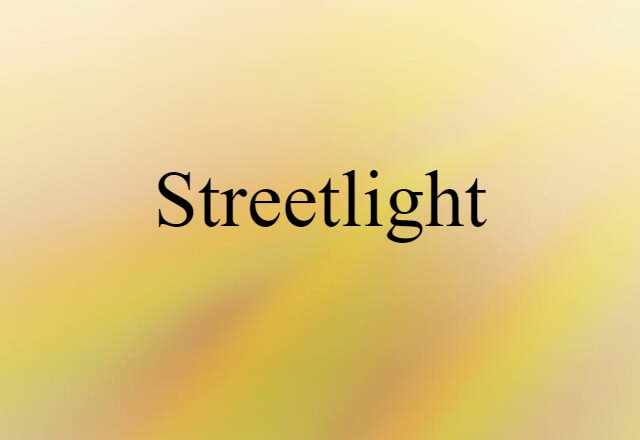 streetlight