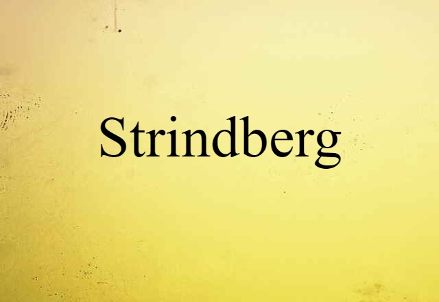 Strindberg