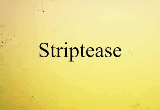 striptease