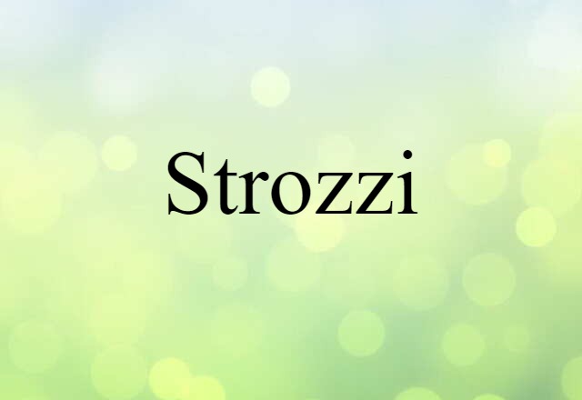 Strozzi