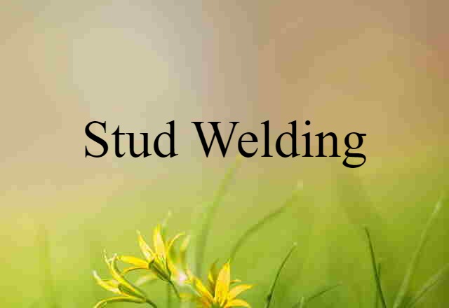 stud welding