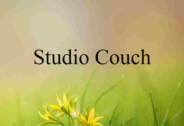 studio couch