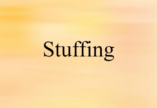 stuffing