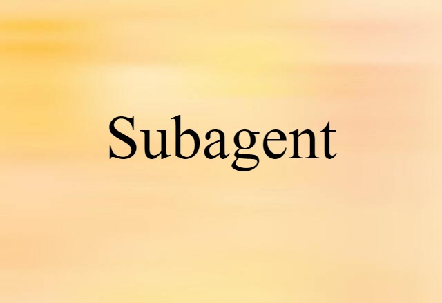 subagent