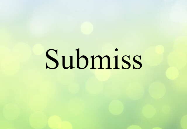 submiss