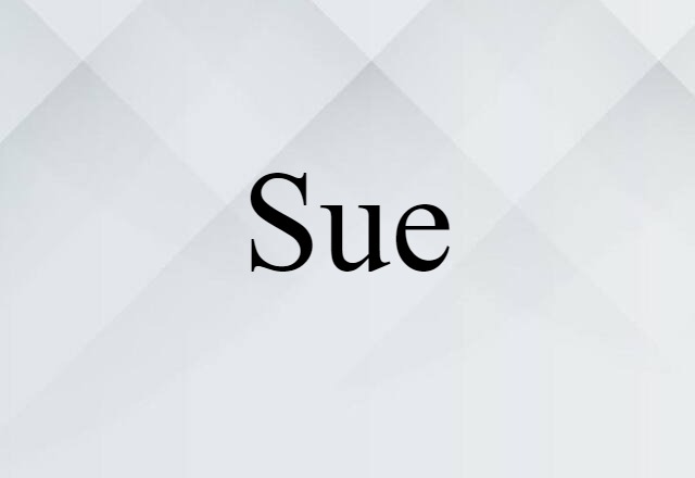 sue