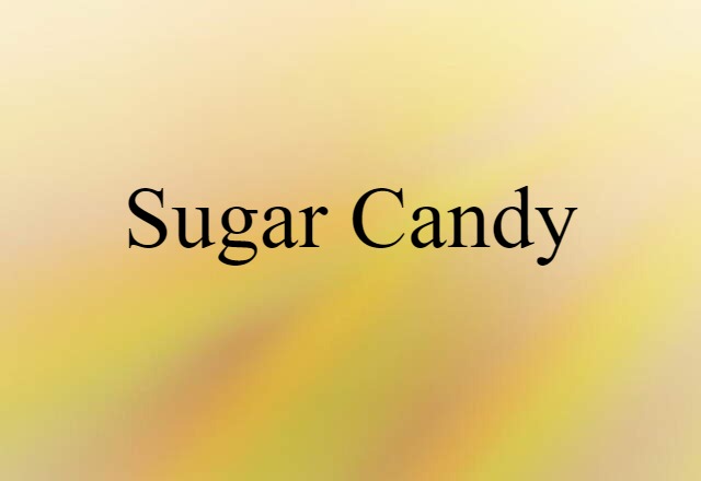 sugar candy