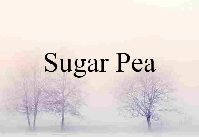 sugar pea