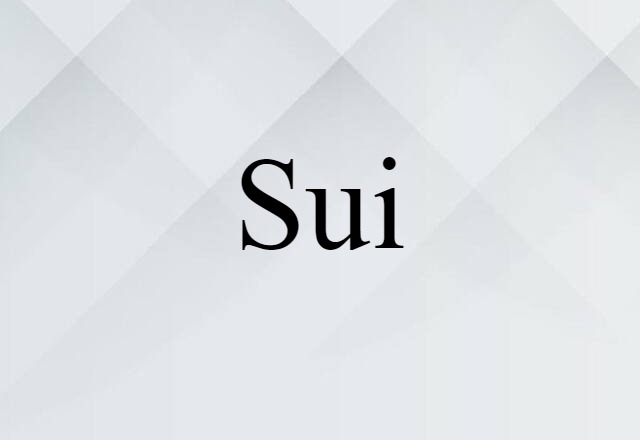 Sui