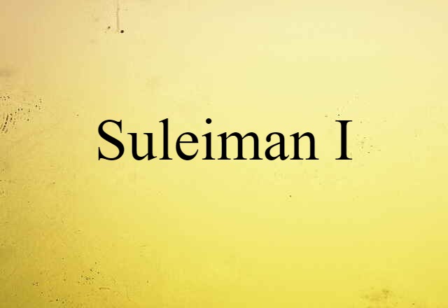 Suleiman I