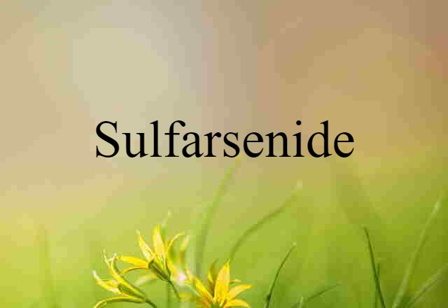 sulfarsenide