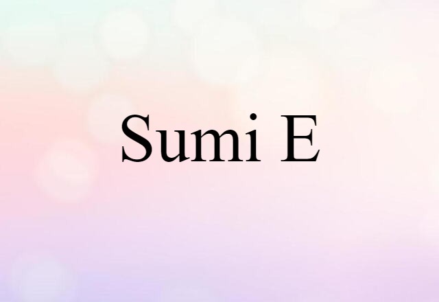 sumi-e