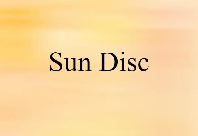 sun disc