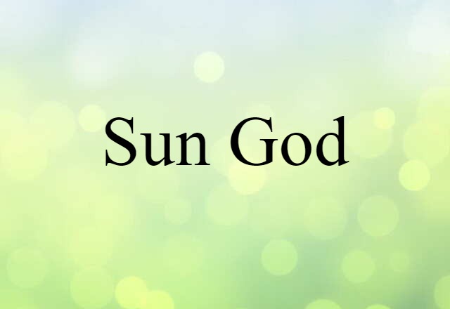 sun god