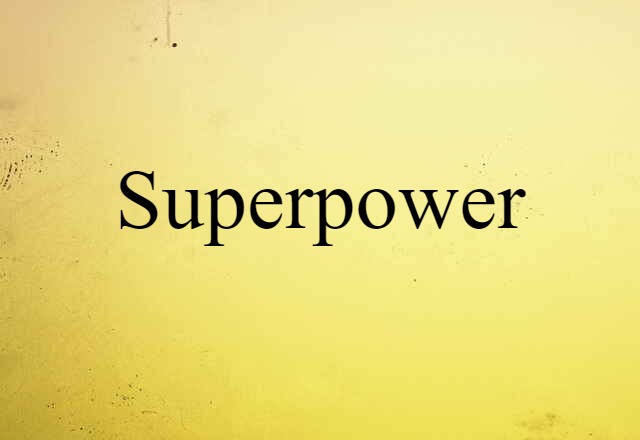 superpower