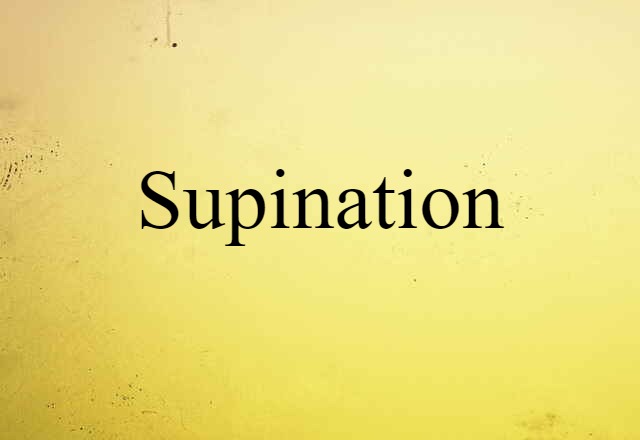 supination