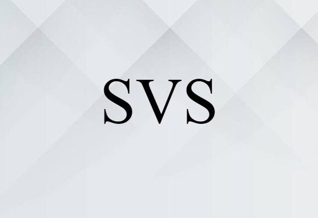 SVS