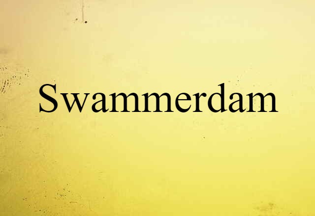 Swammerdam (noun) Definition, Meaning & Examples