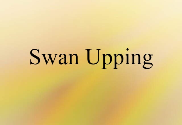 swan-upping