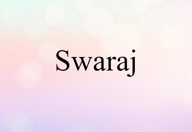 swaraj