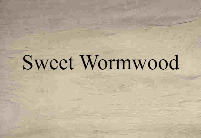 sweet wormwood