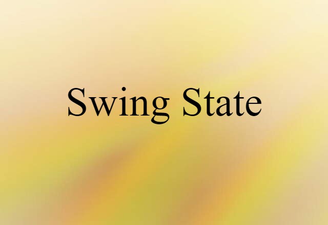 swing state