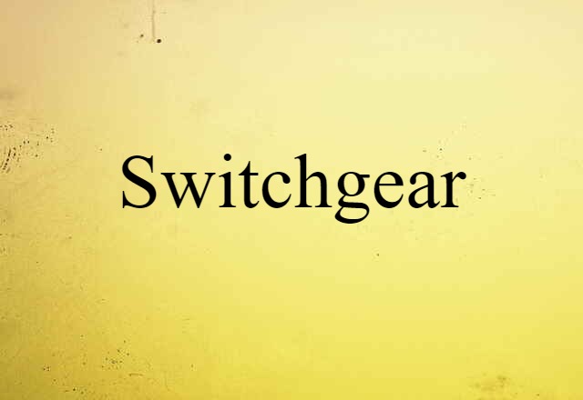 switchgear