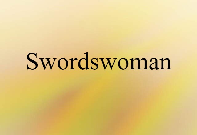 swordswoman