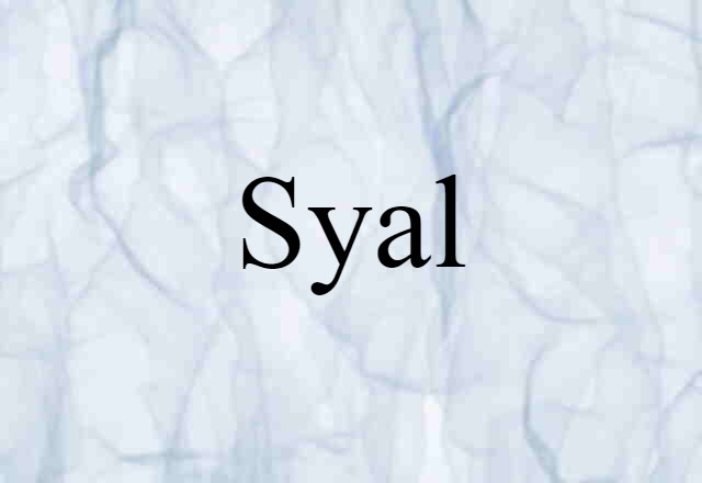 Syal