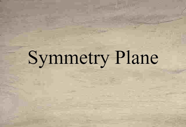 symmetry plane