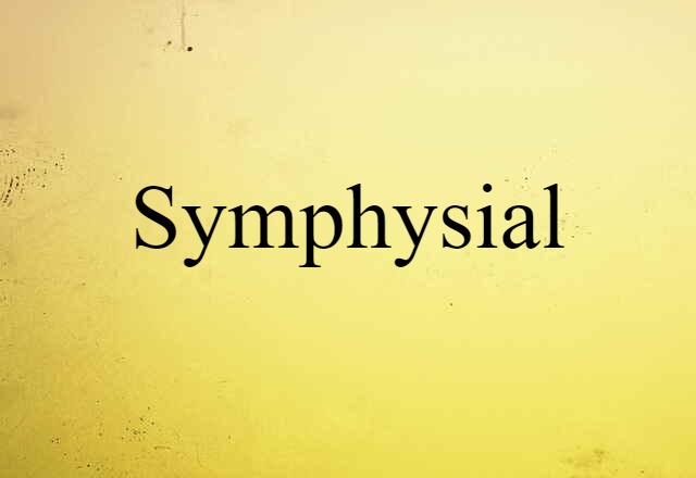 symphysial