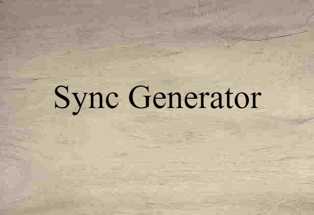 sync-generator