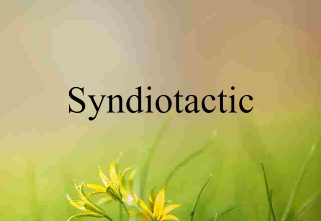 syndiotactic