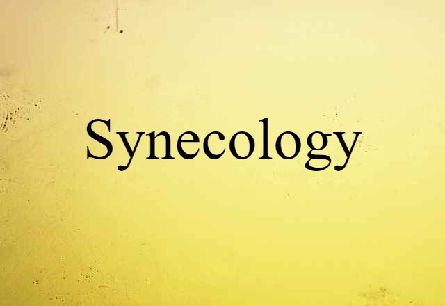 synecology