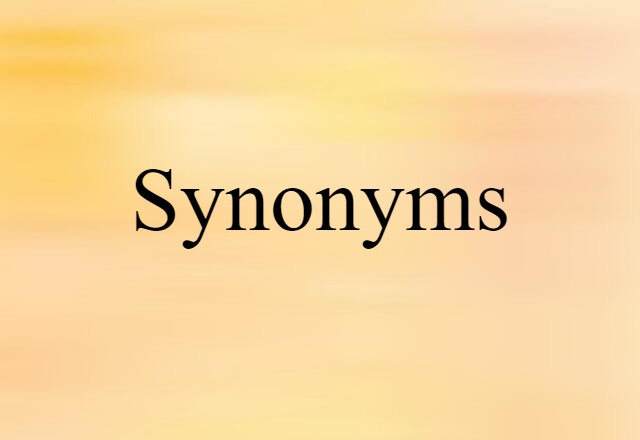 synonyms