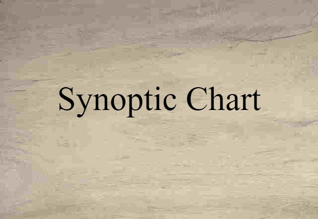 synoptic chart