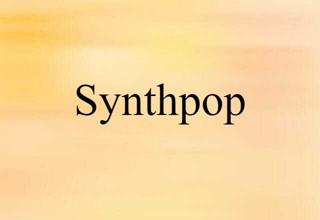 synthpop