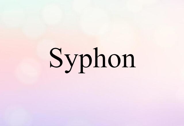 syphon