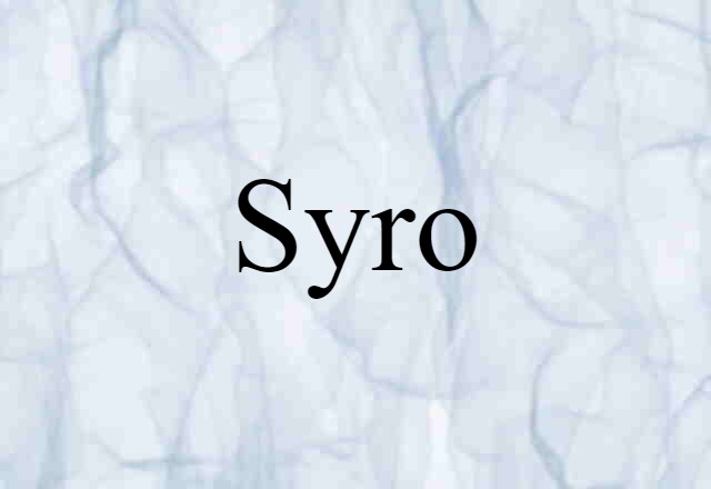 Syro