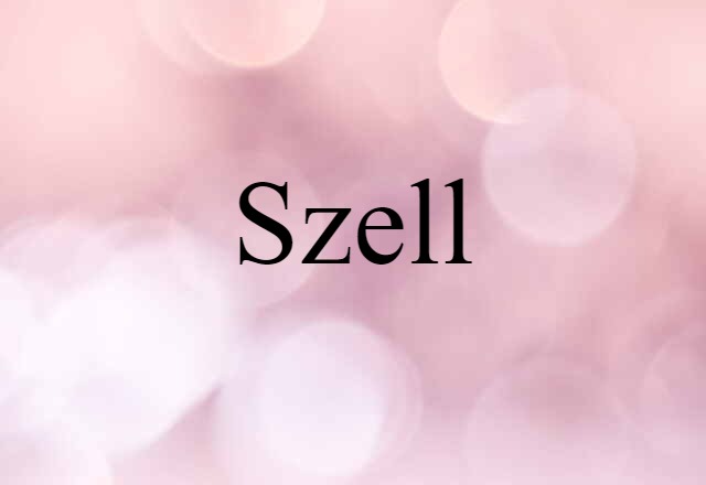 Szell