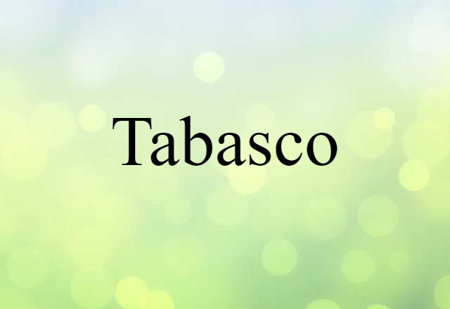 Tabasco