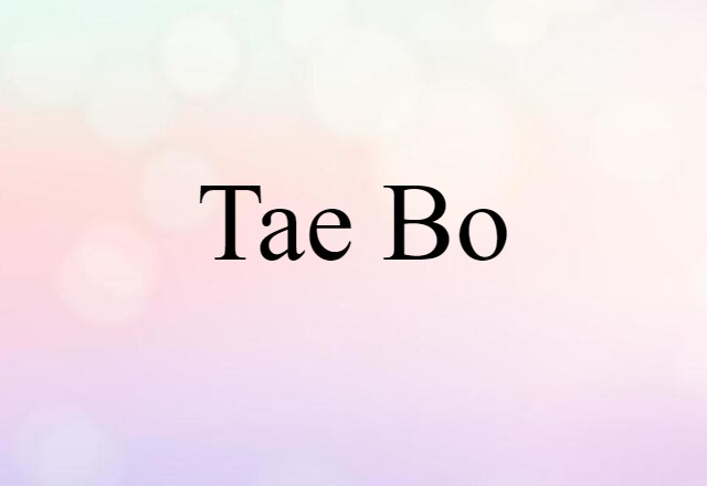 Tae Bo