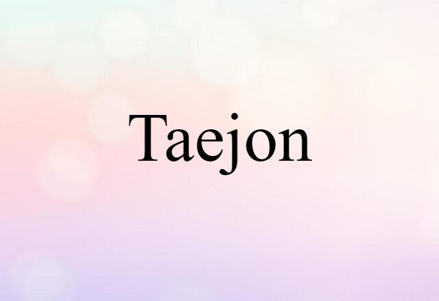 Taejon