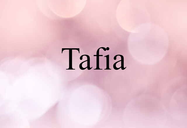 tafia