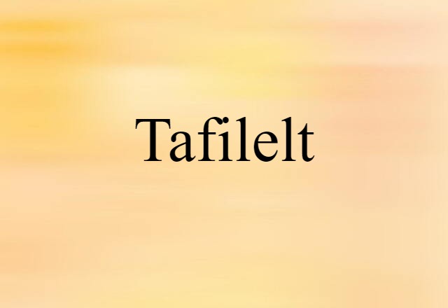 Tafilelt