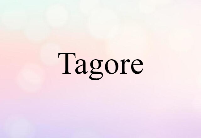 Tagore