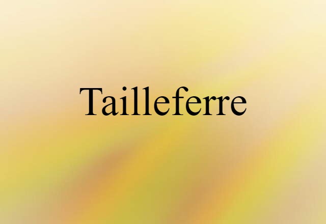 Tailleferre