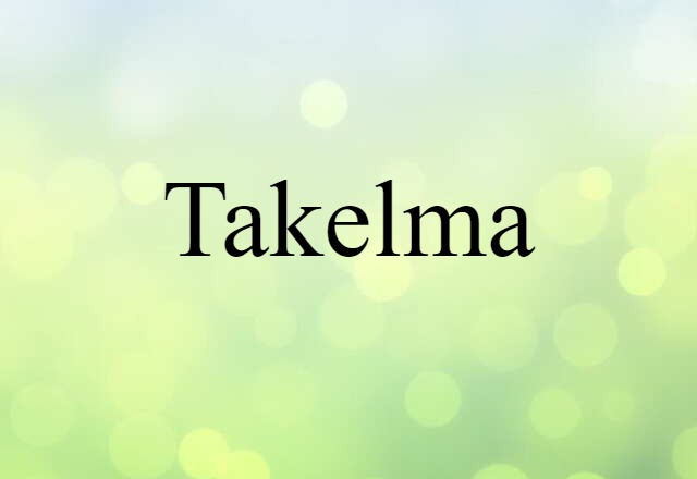 Takelma