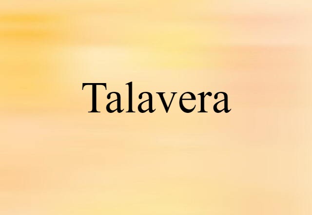 Talavera