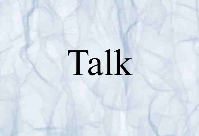 talk